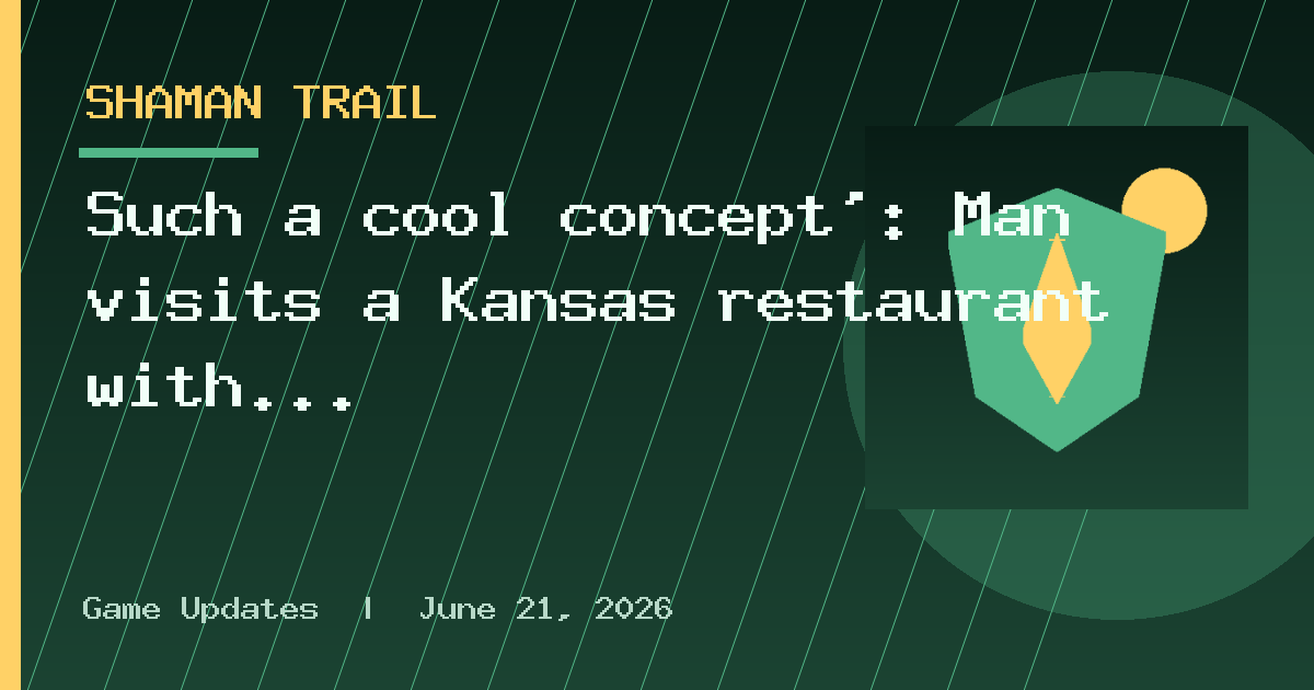 Such a cool concept’: Man visits a Kansas restaurant with no servers and starts